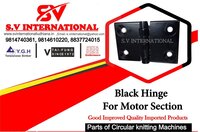 Black Hinge For Motor Section