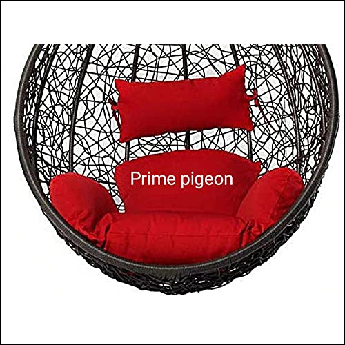 Swing Chair Sofa Cushion Red For Hanging Swing Chair Application: Garden