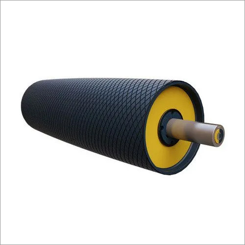 Conveyor Drum Pulley - Metal Different Available Sizes | Black Finish Industrial Use Warranty Included