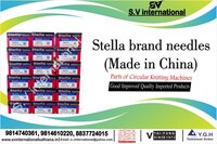 Stella brand needles made in china at better than best prices ever.   Vota a65.41 and vota and vo 105.41 needles from Stella Brand Made in China