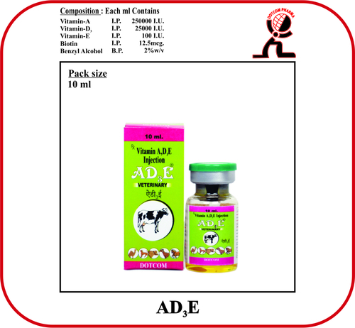 Vitamin-A Vitamin-D3 I.P Brand - AD3E