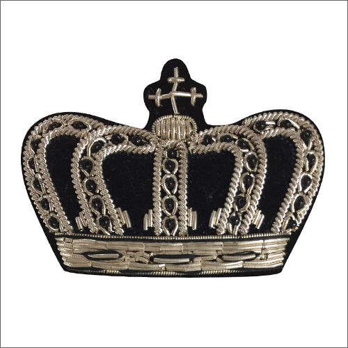 Crown Cb Embroidery Badge