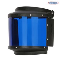 6 x 12 Inch Windsor Heat Resistance Face Shields With Elastic Cobalt Blue
