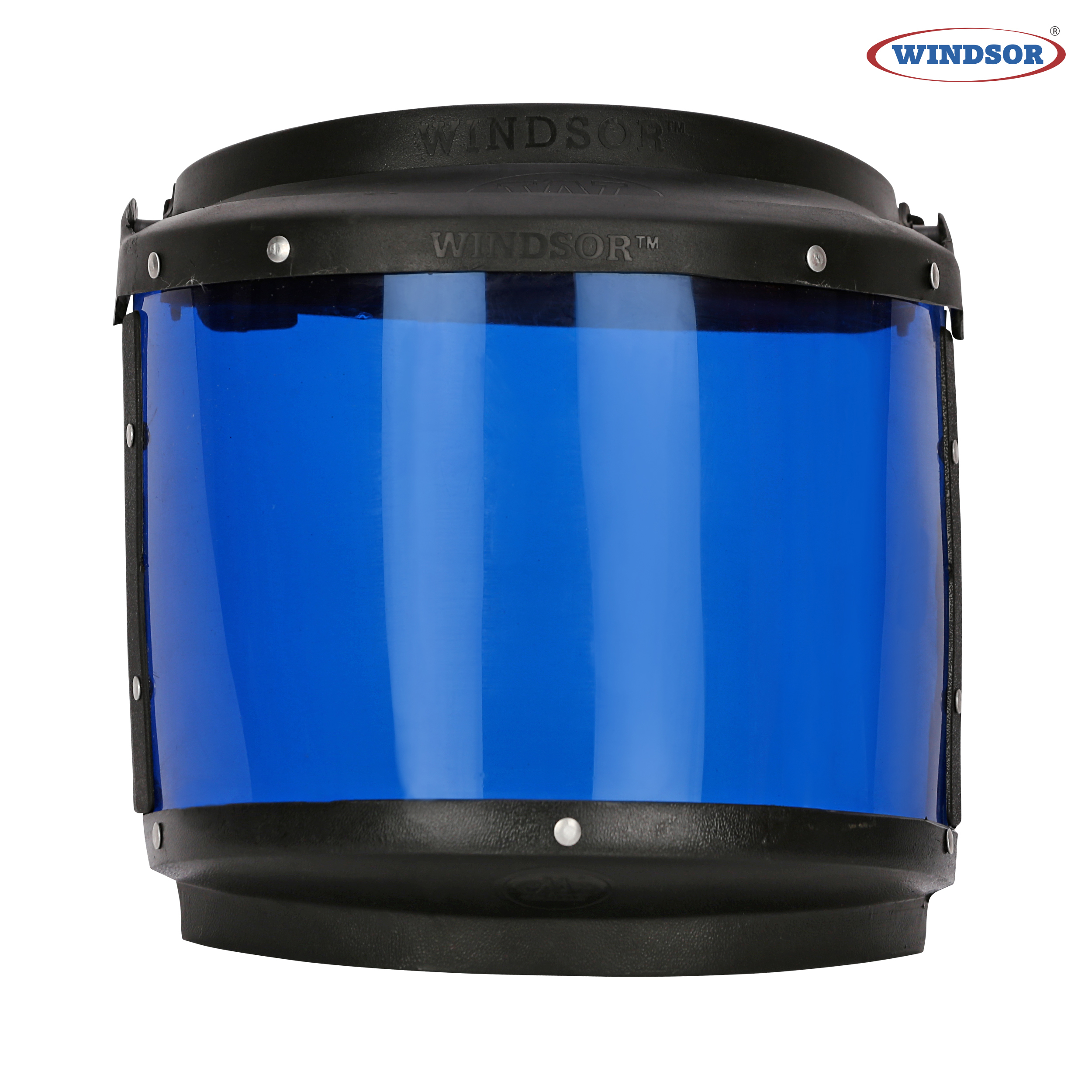 6 x 12 Inch Windsor Heat Resistance Face Shields With Elastic Cobalt Blue