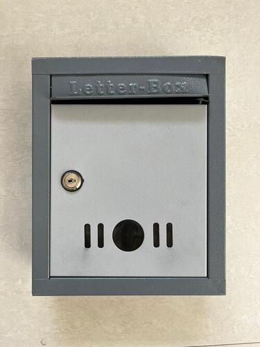 Grey Letter Box