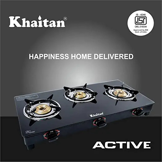 3 Burner Gas Stove.