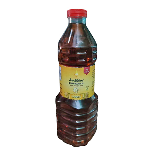 500 ml Sur Dhani Refined Rice Bran Oil - First Class Grade, Refined Fractionated Oil | High Purity, Ideal for Commercial Use
