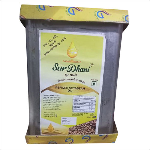 Refined Soyabean Oil - 15 Litre First Class, High Purity Fractionated Oil for Commercial Use
