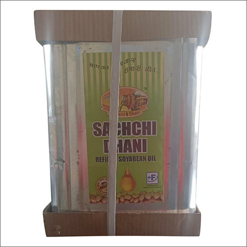15 Ltr Suchi Dhani Refined Soyabean Oil - High Purity Fractionated Oil | First Class Refined for Commercial Use, Versatile and Reliable