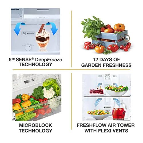 2 Star Frost-Free Double Door Refrigerator