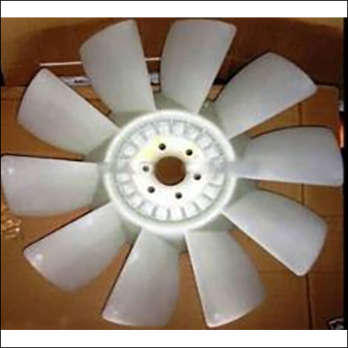 White Radiator Fan Blades