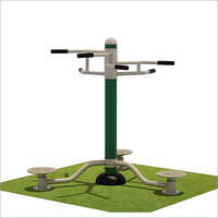 Triple Twister Abdominal Exercise Machine for Garden Gym