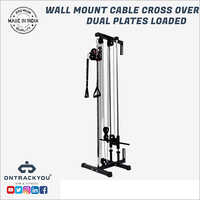 Wall Mount Cable Cross Over Machine