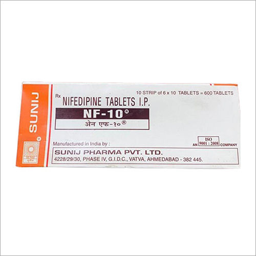 Nifedipine 10 Tablet Recommended For: Doctor