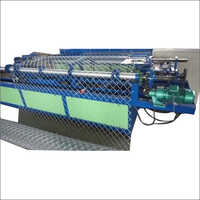 High Efficiency Semi Automatic Chain Link Fencing Machine