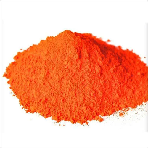 Orange Pigment Powder Application: Industrial