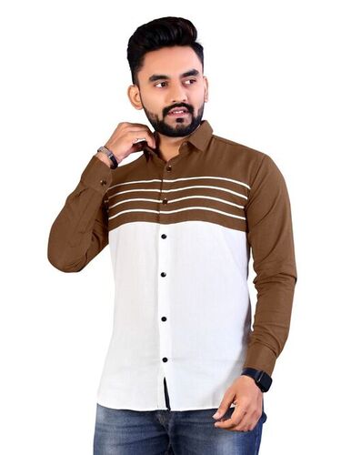 Mens Cotton Full Sleeve Casual Shirts...