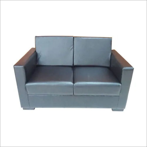 Machine Made Four Legs Wooden Black Sofa