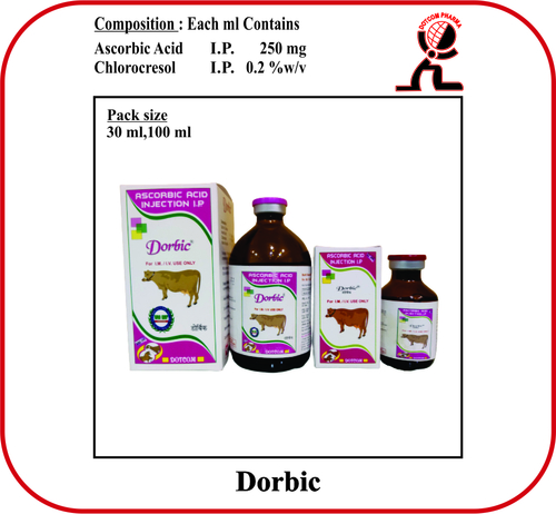 Ascorbic Acid I.P Brand Dorbic - 100ml