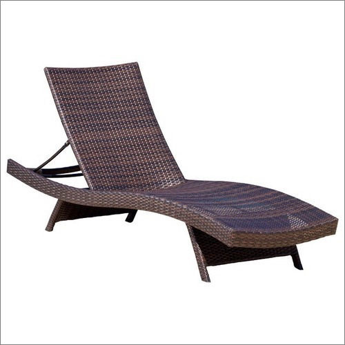 Brown Swimming Pool Side Lounger