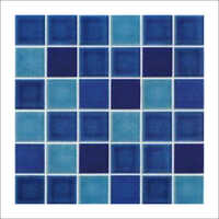 Blues Swimming Pool Mosaic Tiles