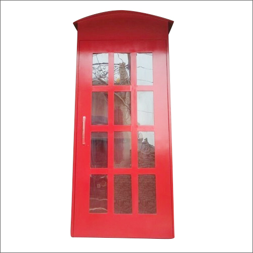 Red Pvc Telephone Cabin