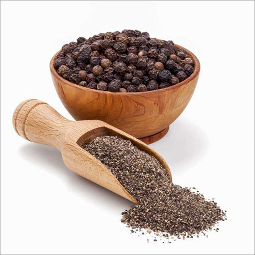 Black Pepper - Dried Ground Spice, Brown Color, Raw Processing, Food Grade Quality | Spicy Taste, Ideal for Cooking and Digestion