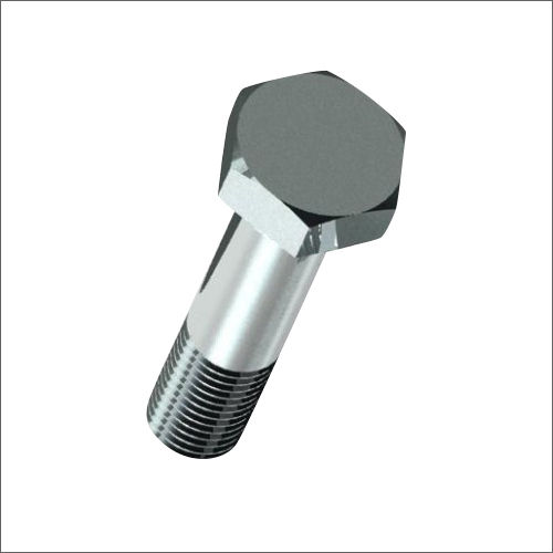 Silver Hexagonal Shape Metal Bolt