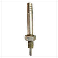 Pin Type Anchor Bolt - Chrome Plated, 16mm Size, Golden Color | Industrial Usage, Polished Finish For Enhanced Durability