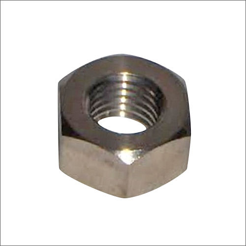 Silver Stainless Steel Hex Nut