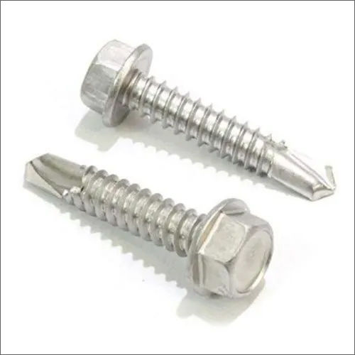 Silver Stainless Steel Self Tapping Screw