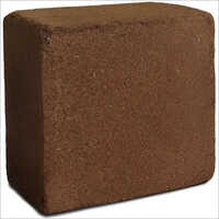 Brown Cocopeat Block - Coconut Fiber, 5kg Weight, Square Shape, Dark Brown Color | High Water Retention Capacity, Low Ec <0.5, Ideal For Plant Nurseries