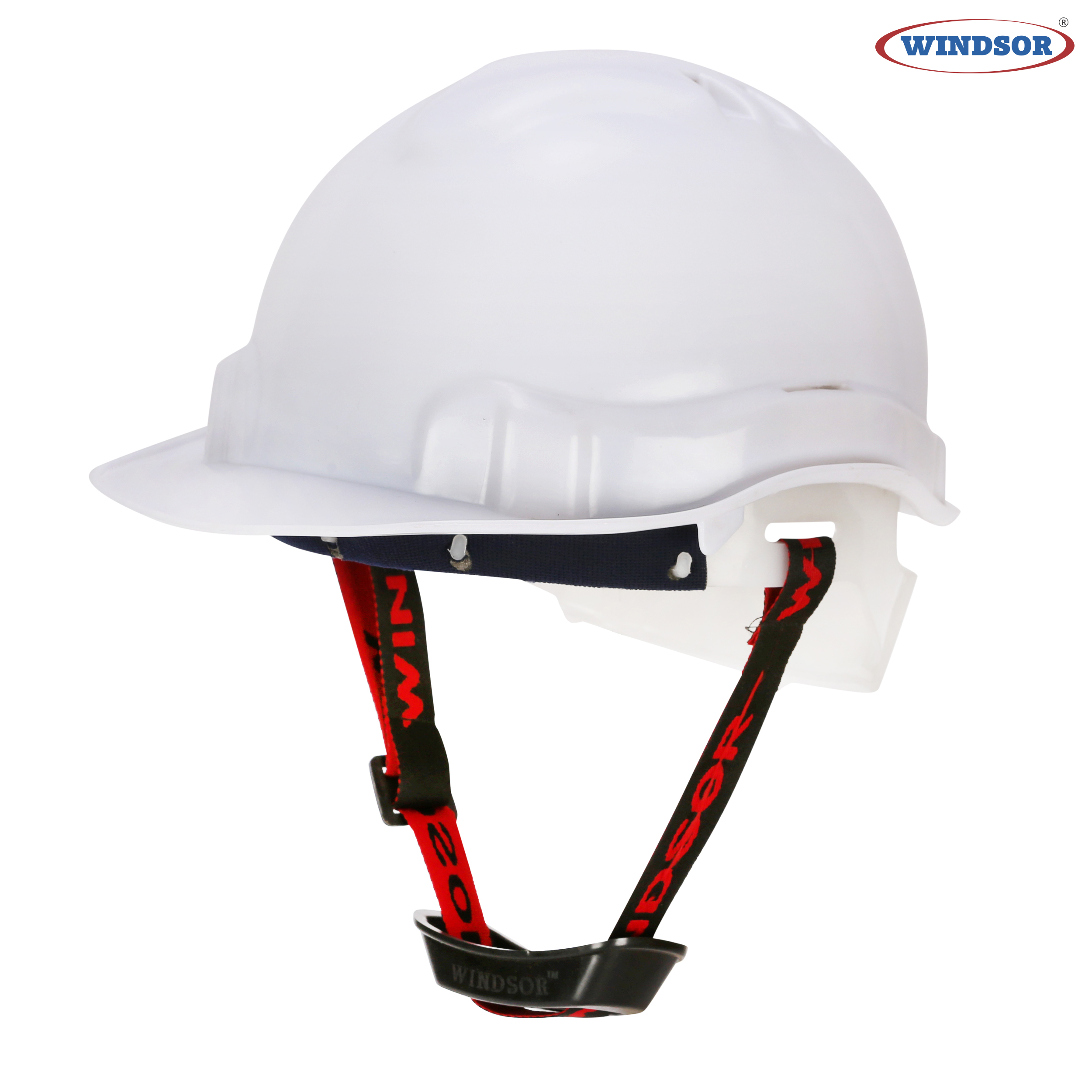 Windsor Air Vents Ratchet Safety Helmets White