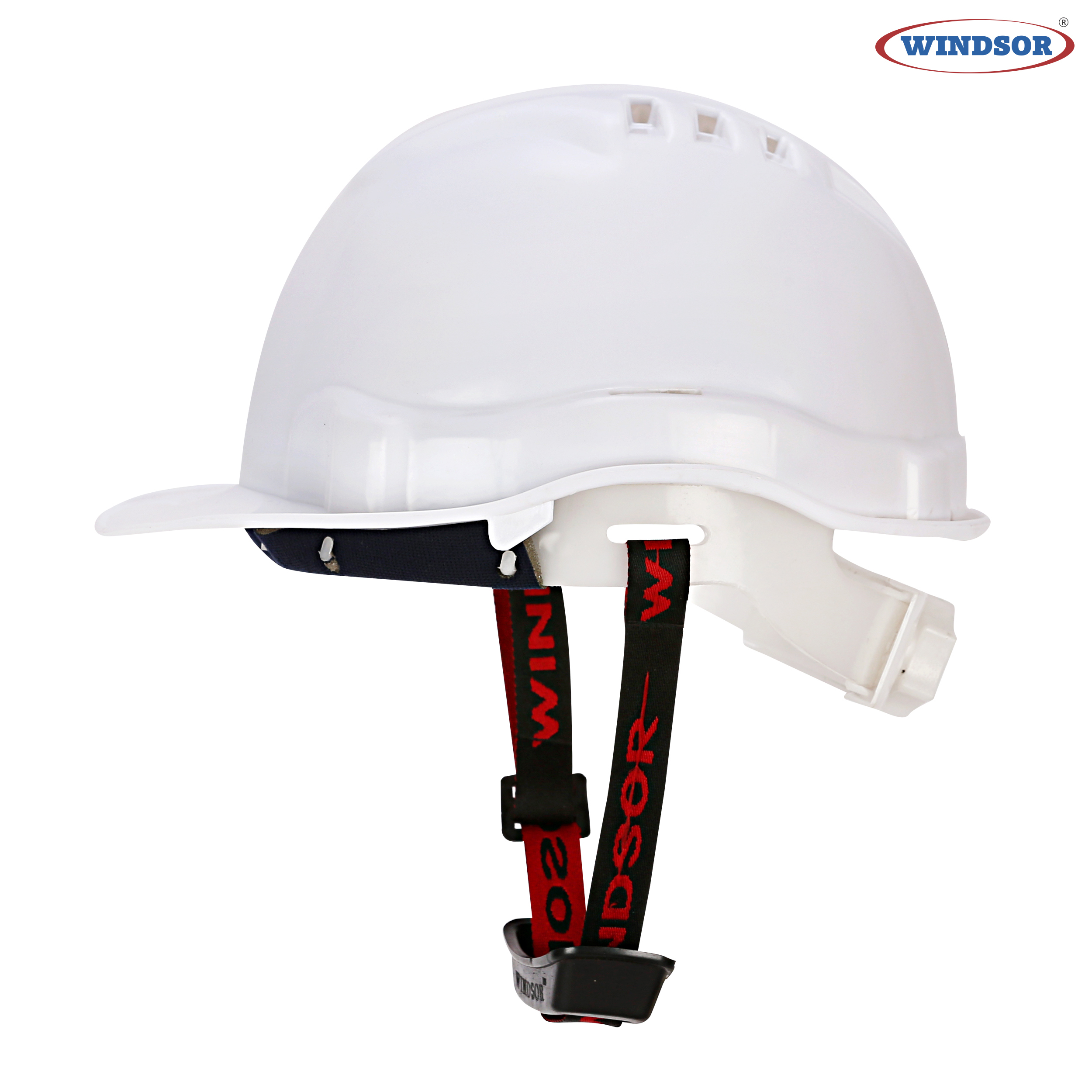 Windsor Air Vents Ratchet Safety Helmets White