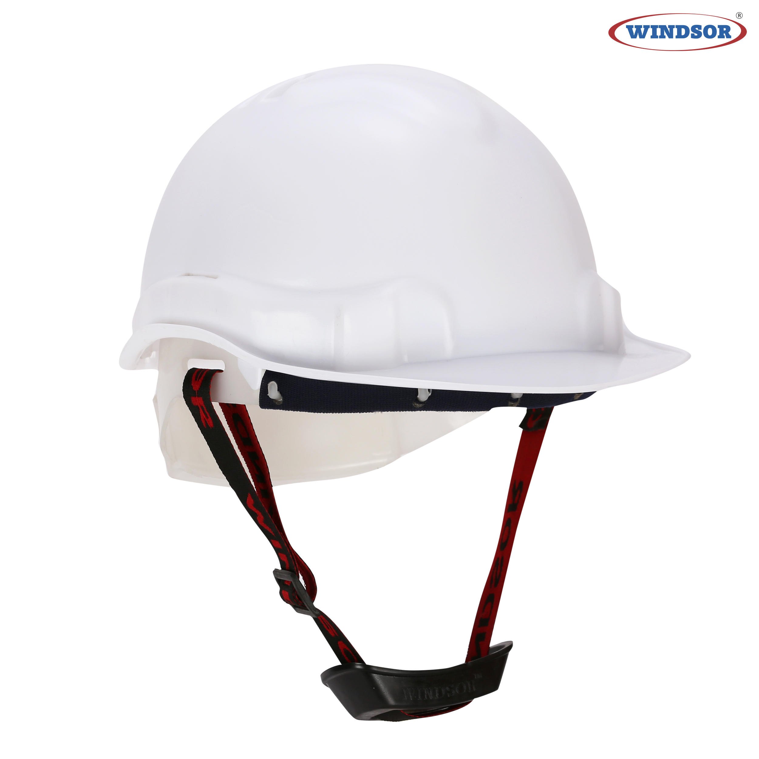 Windsor Air Vents Ratchet Safety Helmets White