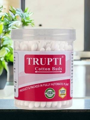 100 Stick Arrow Cotton Swabs Jar