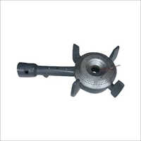 Commercial Gas Burner - Stainless Steel, Round Design, 1 Burner | Ideal For Canteens & Restaurants, Hassle-free Performance