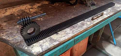 Rack and Pinion with Wormshaft