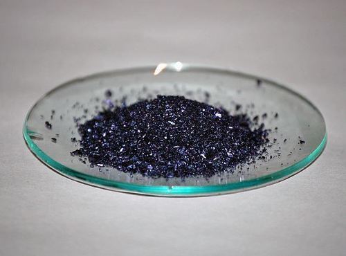 Potassium Permanganate - Chemical Composition: Min. 99.5% Assay, Max. 0.005% Chloride/Sulphate, Max. 0.002% Iron, Dark Green/Purple/Black | CAS No: 7722-64-7, Melting Point: 240 Â°C, Other Names: Potassium Manganate(VII)