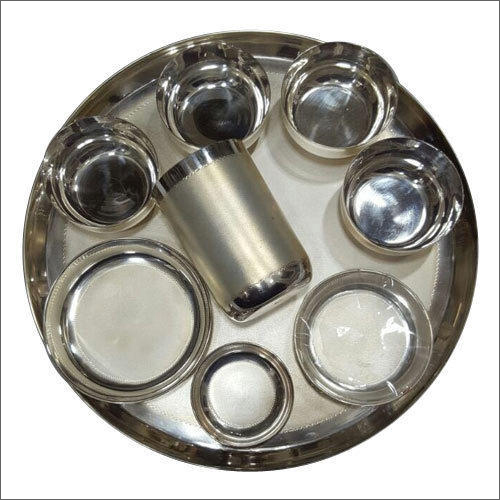 99% Pure Silver Dinner Set