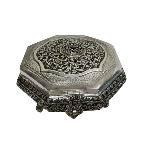 Pure Silver Dry Fruit Box