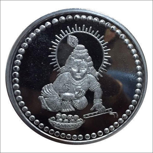 Bal Krishna Silver Coin