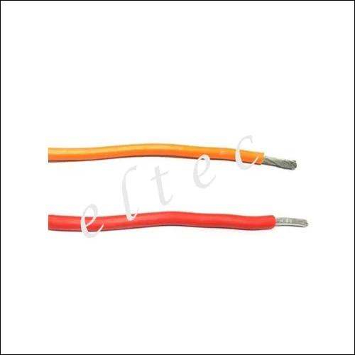 Yellow & Red Eltec Silicone Rubber Flexible Cable