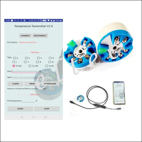 Rtd Pt 100 Temperature Transmitter Application: Industrial