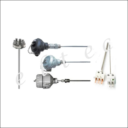 Sheathed Base Metal Thermocouple With Connection Head Application: Industrial