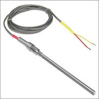 K Type Bayonet Thermocouple - Stainless Steel, 0.5 - 8 Mm Diameter, Gray Color | Industrial Temperature Sensor With +/- 1.5 Deg C Accuracy