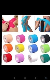 Physiotherapy Kinesiology Tape - Dimension (l*w*h): 5m X 5cm (length X Width)