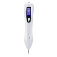 Spot Remover Pen - Abs Material, 17.5 X 3.5 X 3 Cm, White | Easy Grip, 6 Modes, 1 Coarse & 5 Fine Needles, Usb Rechargeable
