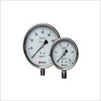 Compression Gauge - Steel Body, 2 Inch Dial, 1/2 Inch Bsp Connection | High Accuracy, Analog Display, Liquid Filled Gauge For Liquid Pressure Measurement