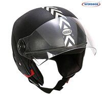 Windsor Lovely Open Face Wrinkle Helmets